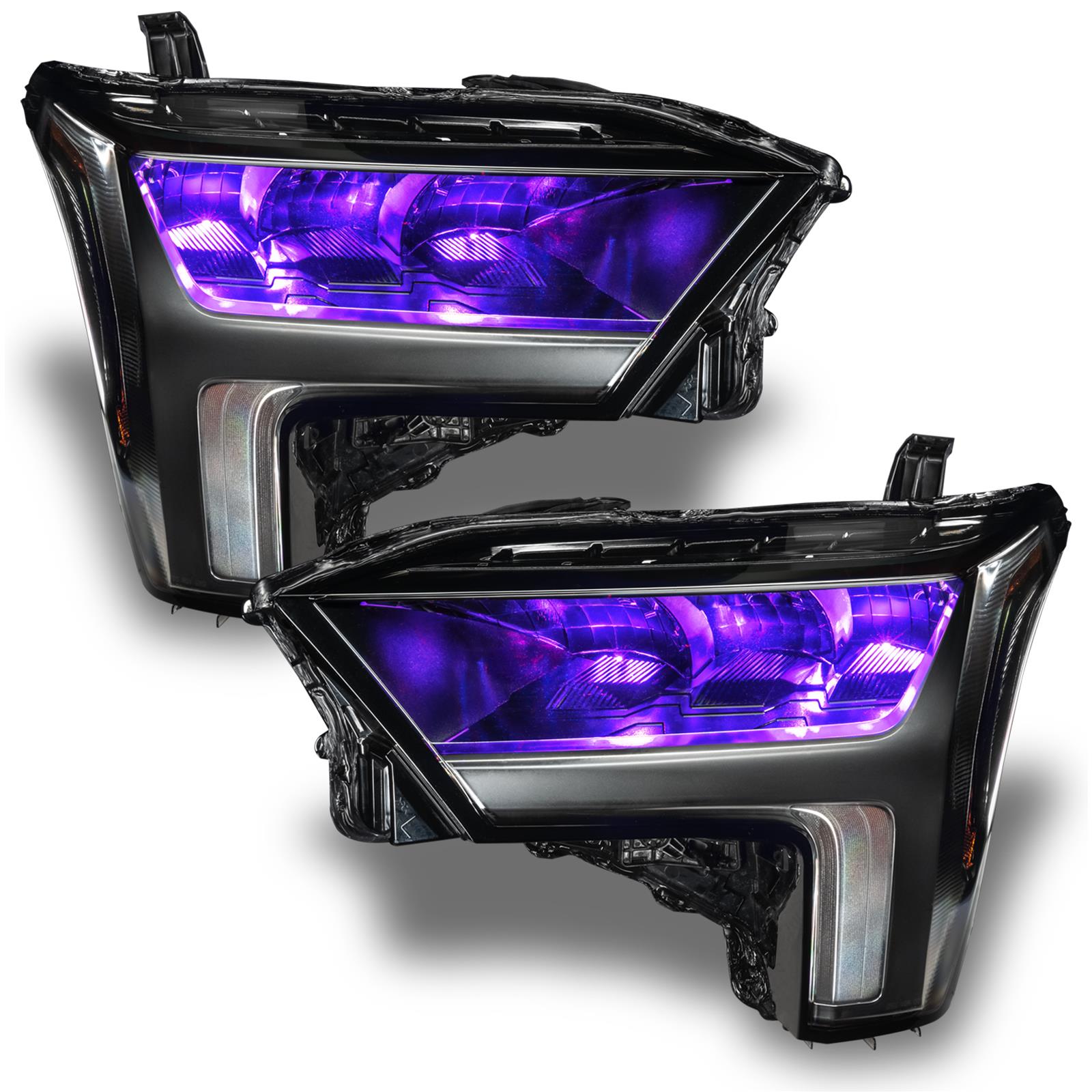 Oracle Lighting 1474 334 Oracle Colorshift Rgb Demon Eye Headlight Upgrade Kits Summit Racing 5565