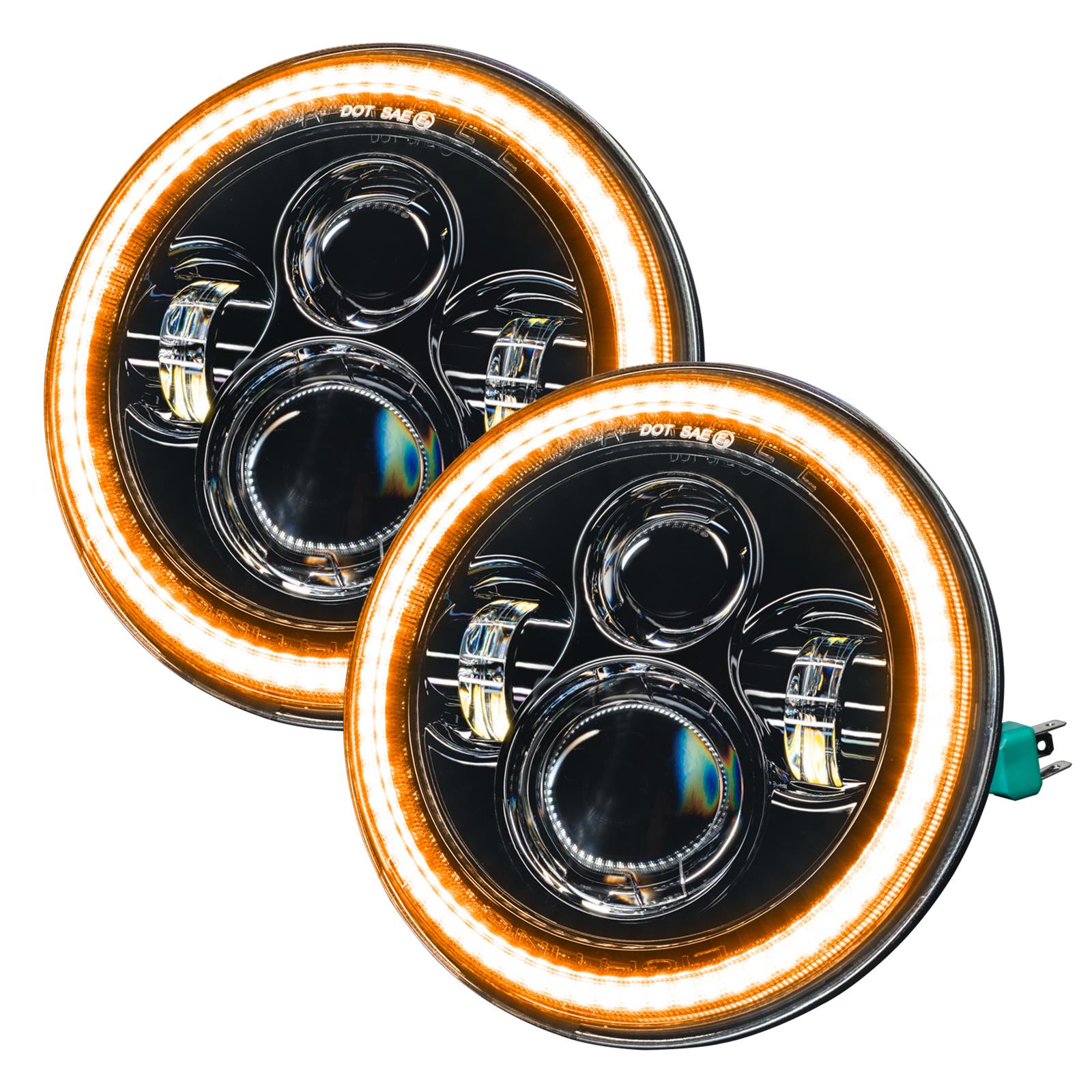クーディー　9連ランプ Oracle Lighting 5769-123 Oracle 7 in. High-Powered LED Headlights