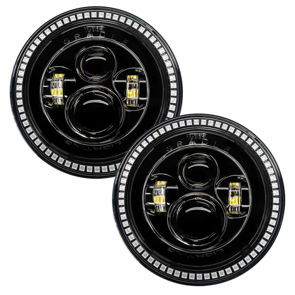 Oracle Lighting 5769-330 Oracle ColorSHIFT Halo Headlights