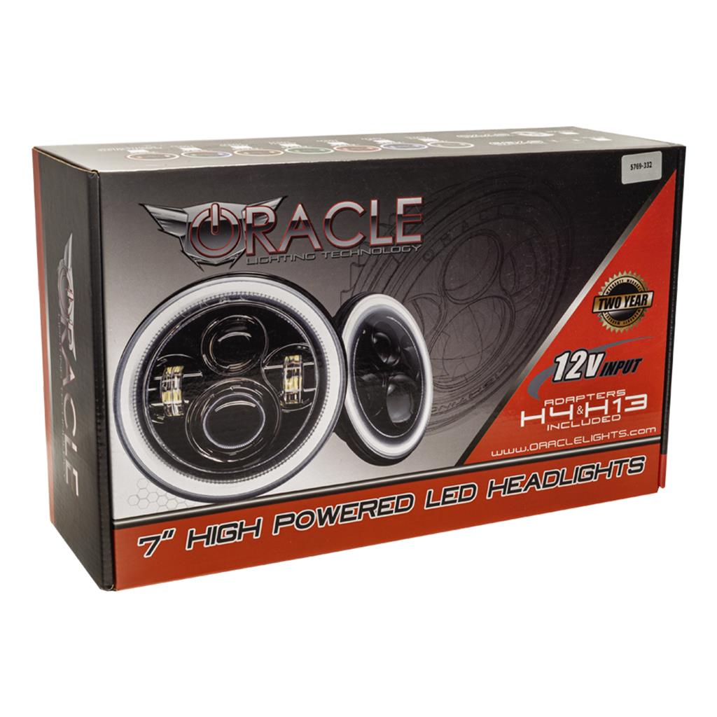 Oracle Lighting 5769-330 Oracle ColorSHIFT Halo Headlights