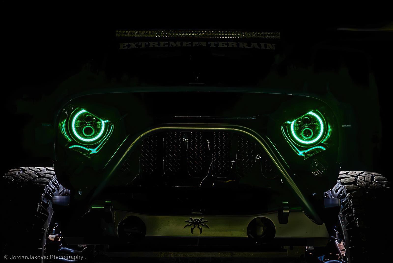 Oracle Lighting 5769-334 Oracle ColorSHIFT Halo Headlights