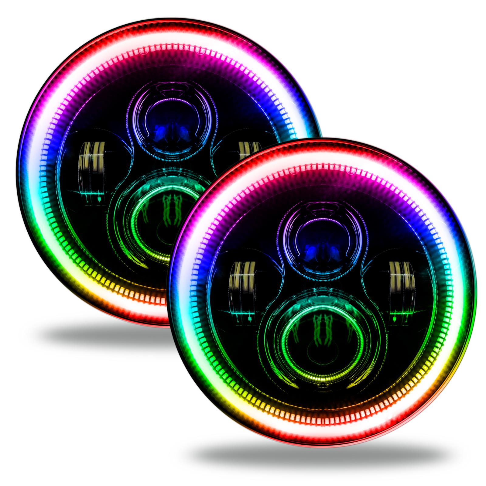 Oracle Lighting 5769-334 Oracle ColorSHIFT Halo Headlights