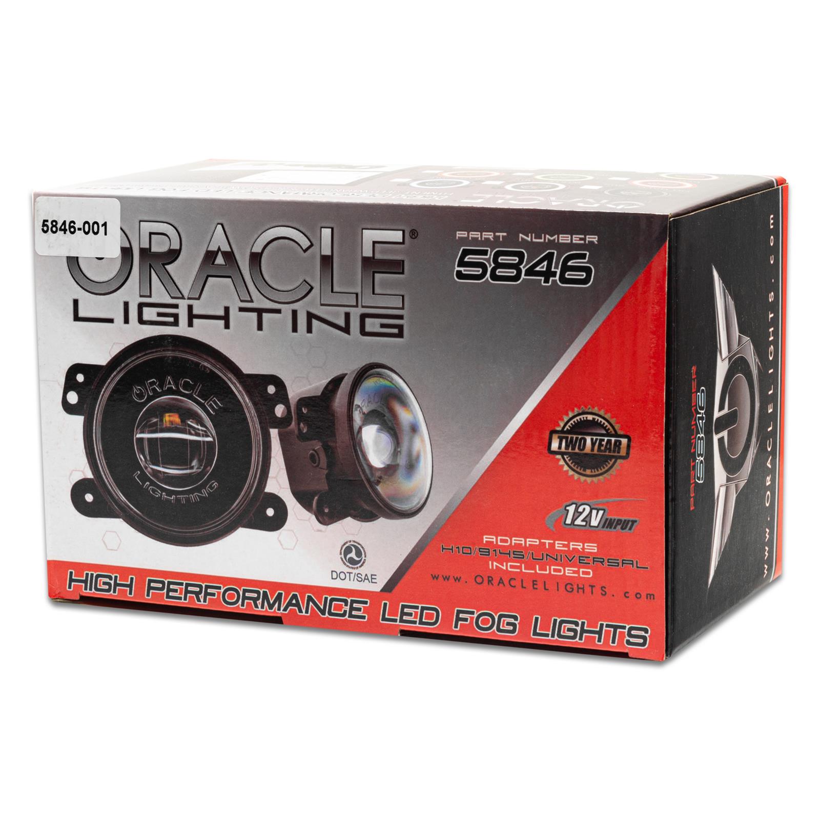 Oracle Lighting 5846001 Oracle High Performance 20 Watt LED Fog Lights