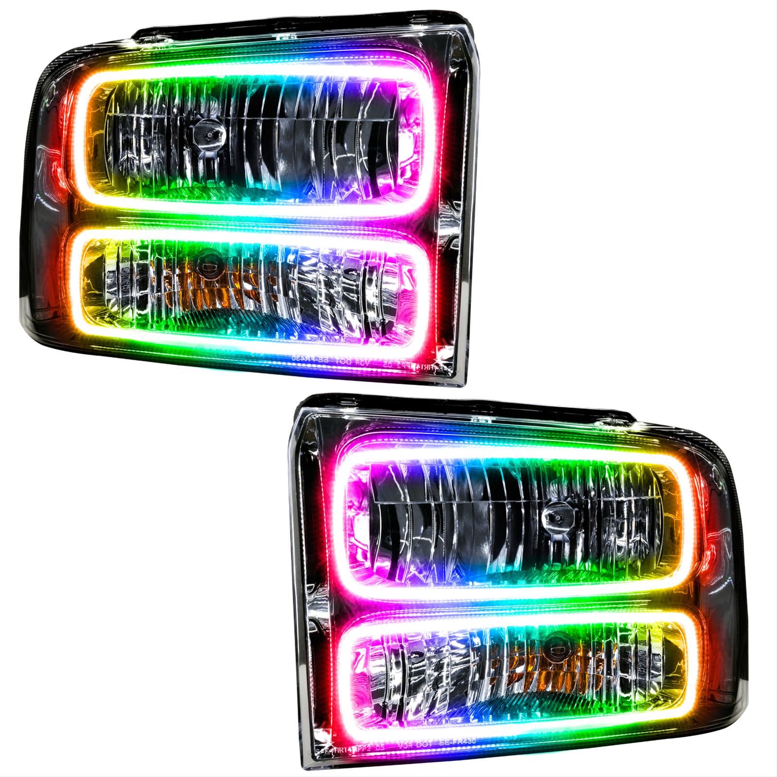 Oracle Lighting 7146330 Oracle ColorSHIFT Halo Headlights Summit Racing