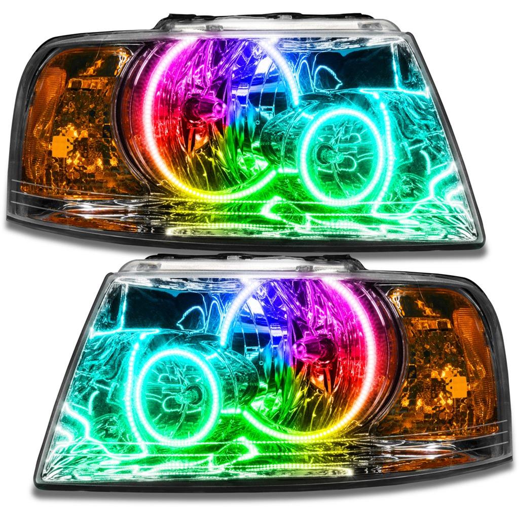 Oracle Lighting 7153504 Oracle ColorSHIFT Halo Headlights Summit Racing