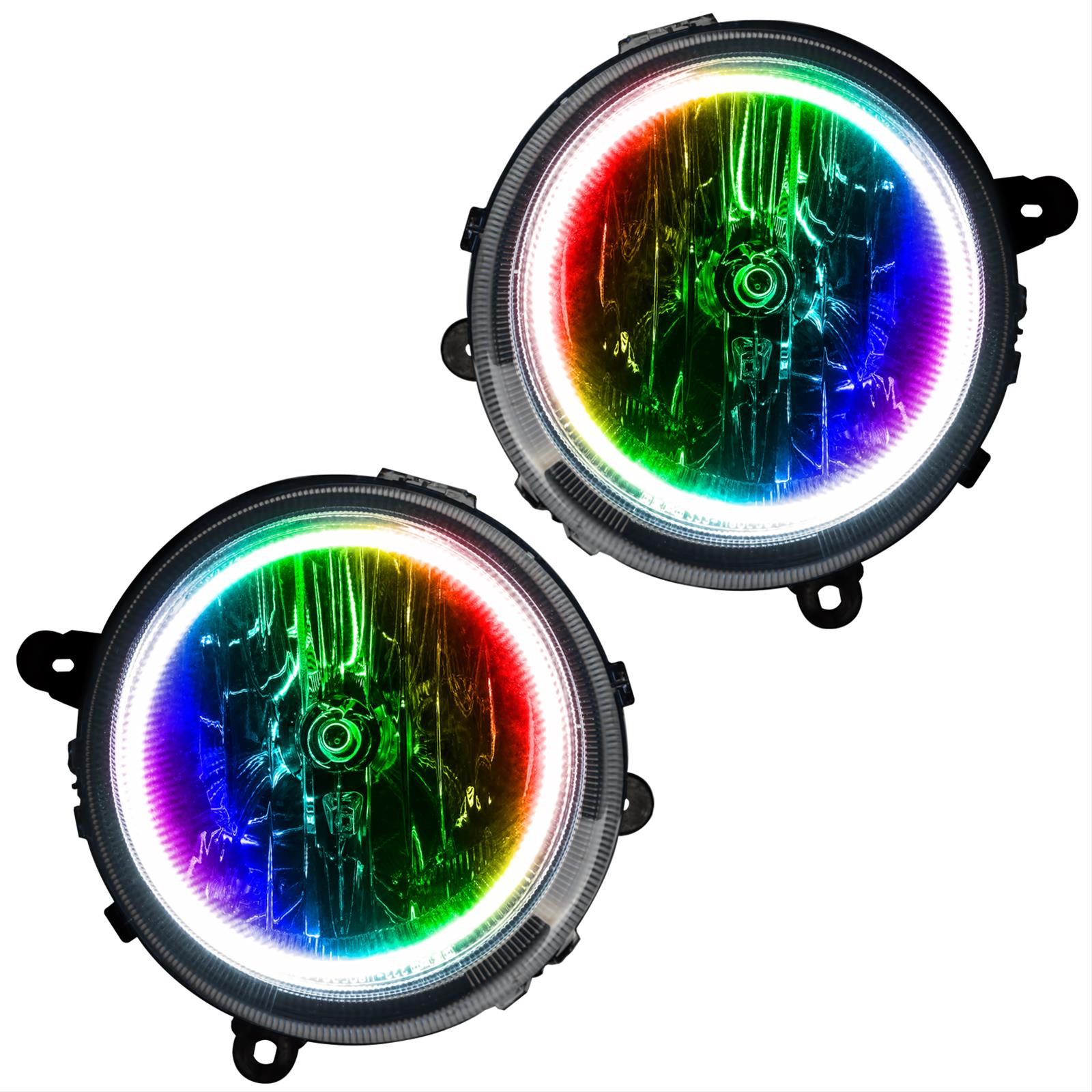 Oracle Lighting 7168331 Oracle ColorSHIFT Halo Headlights Summit Racing