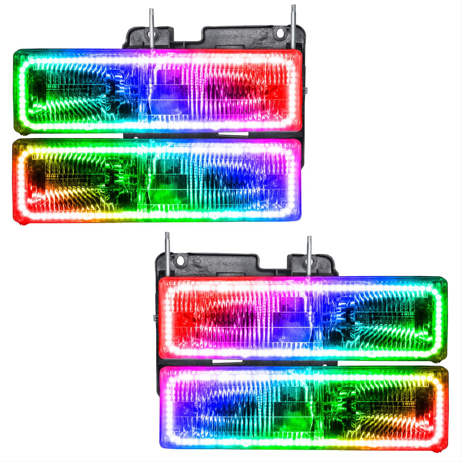 Oracle Lighting 8169 330 Oracle ColorSHIFT Halo Headlights Summit Racing