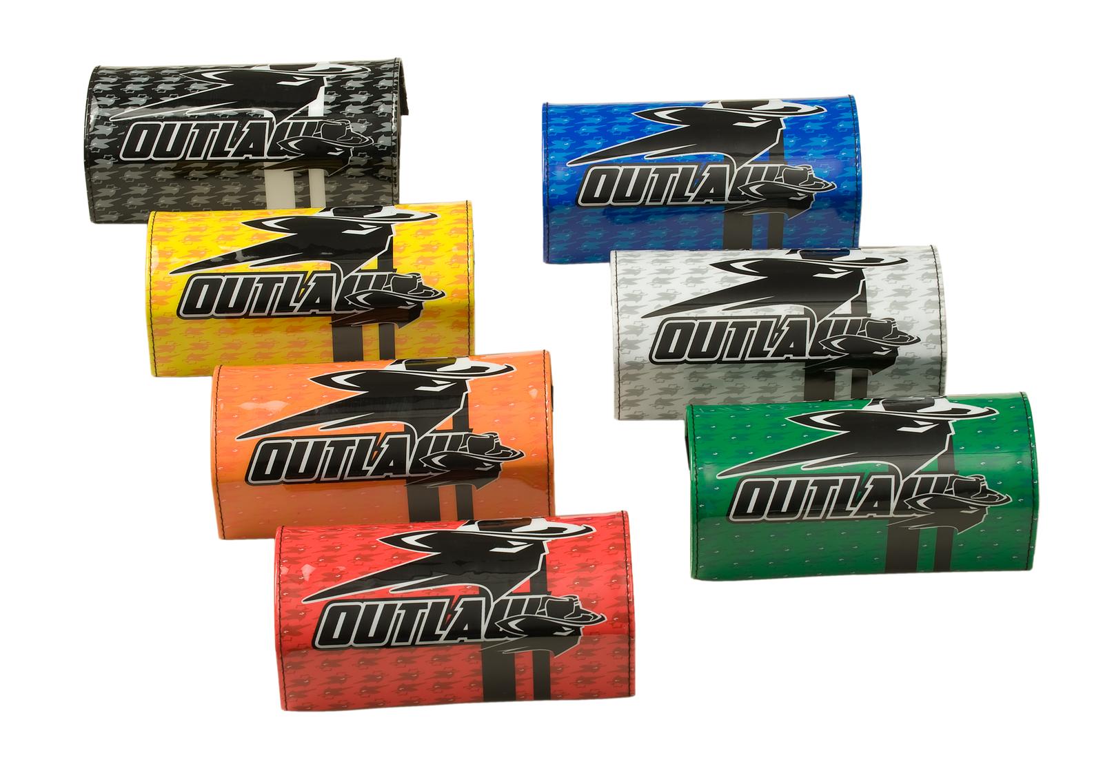Outlaw Racing Products ORBP18R Outlaw Racing Handlebar Pads Summit Racing