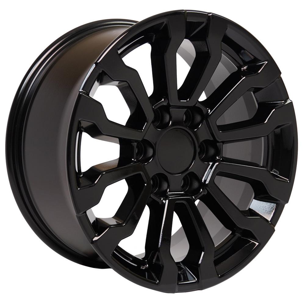 OE Wheels 9510043 OE Wheels Sierra Gloss Black Wheels | Summit Racing
