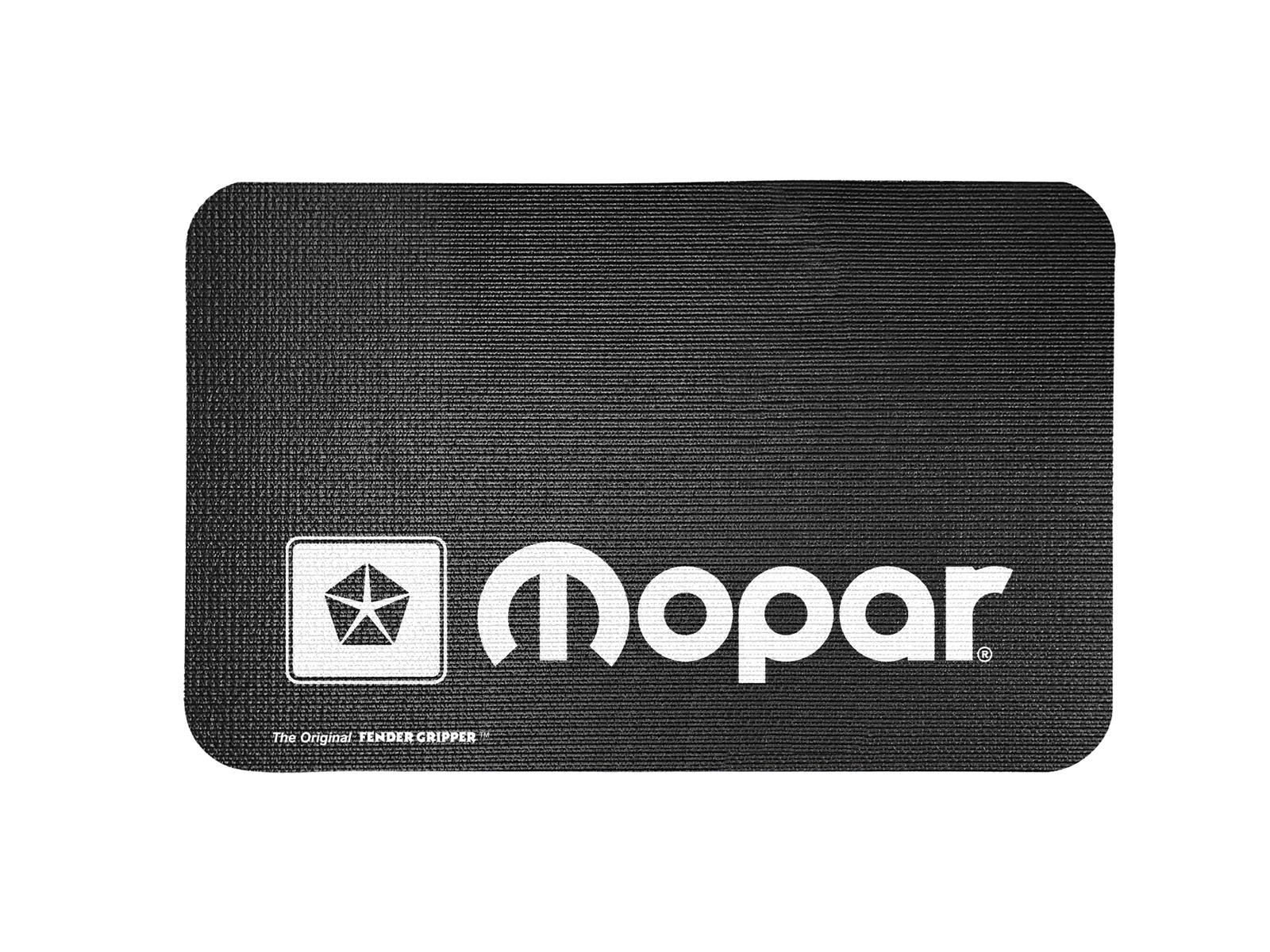 Fender Gripper Covers FG2201 Cover, Foam/Vinyl, Black, Mopar Logo, 22 in. x 34 in., Each
