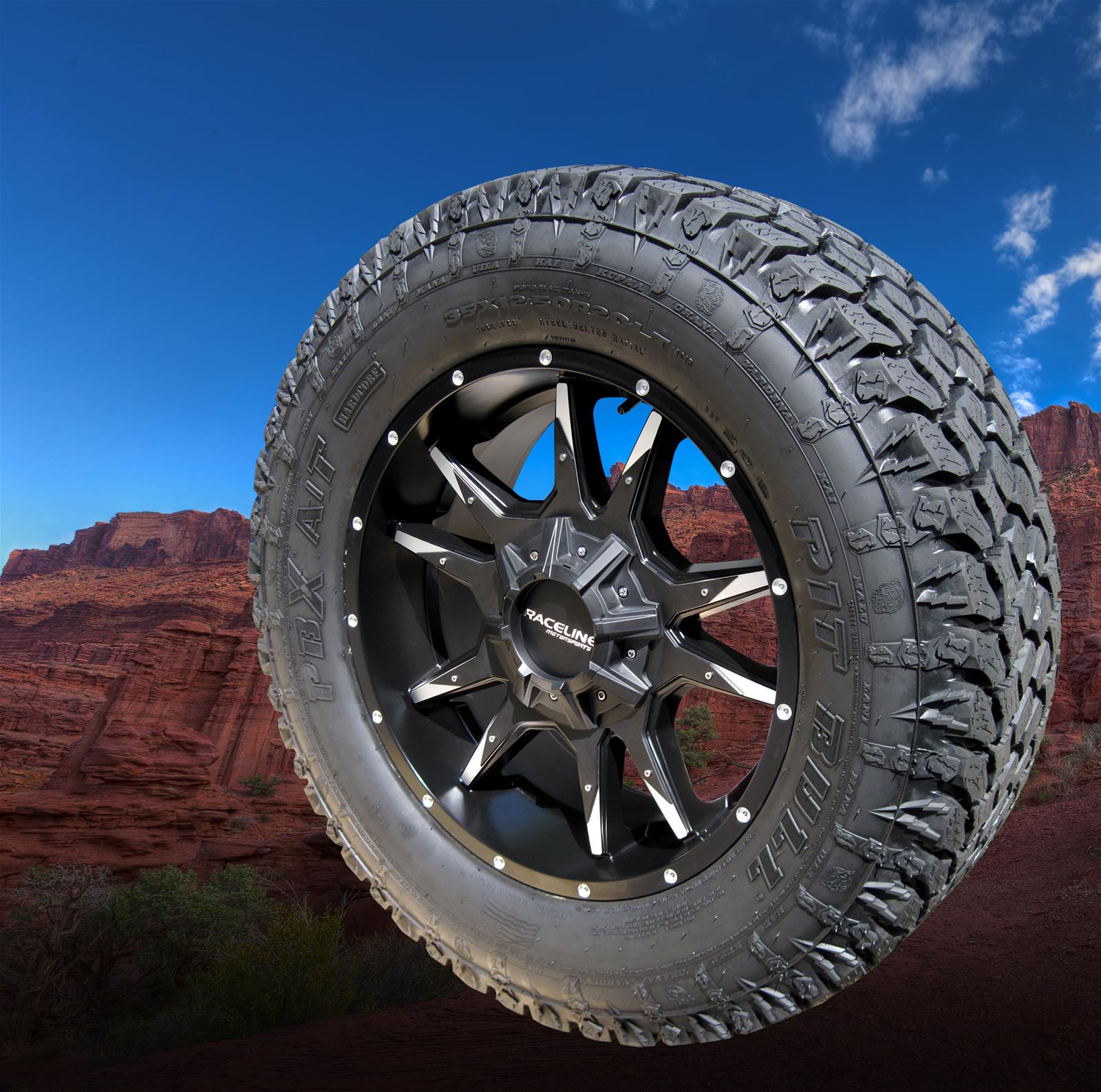 PitBull Tires PB1557RE PitBull PBX A/T Hardcore LT Radial Tires