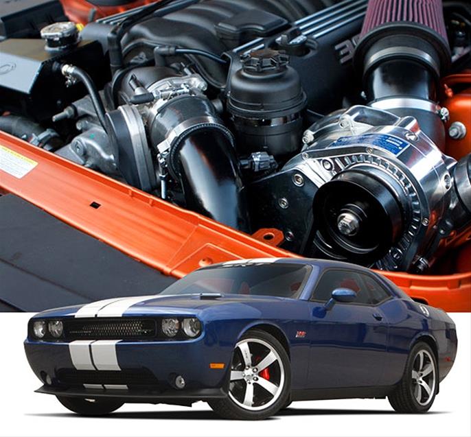 2013 DODGE CHALLENGER ProCharger 1DG314-SCI-64-H ProCharger P-1SC-1 ...