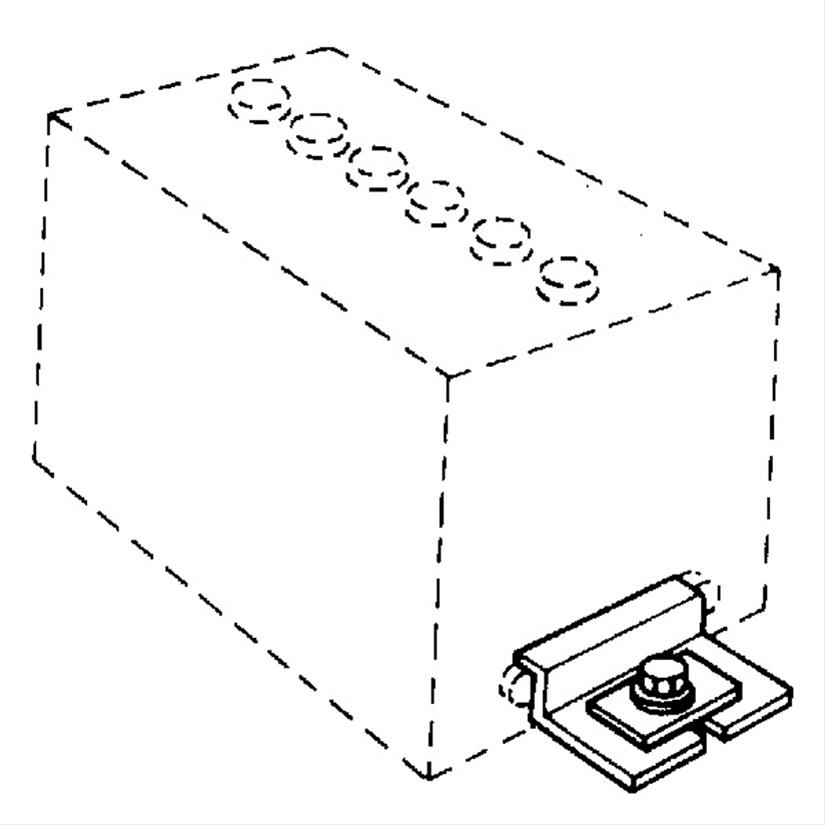 PICO Wiring 0858PT Pico Battery HoldDowns Summit Racing