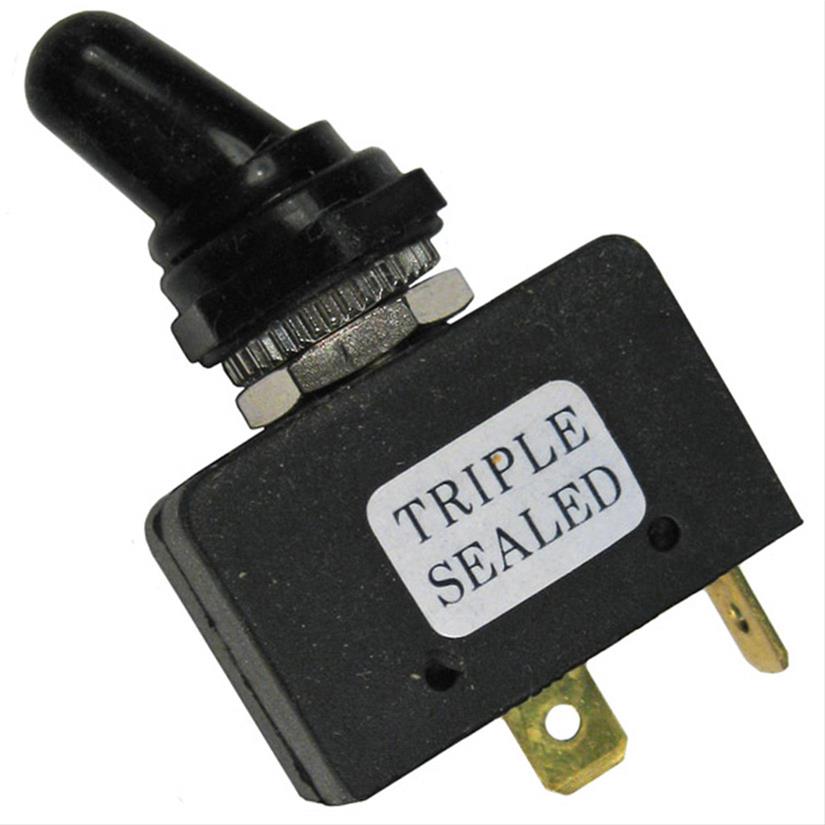 Triple Sealed ON-OFF Toggle Switch 20 Amp Single Pole Race Car Switch Panel 
