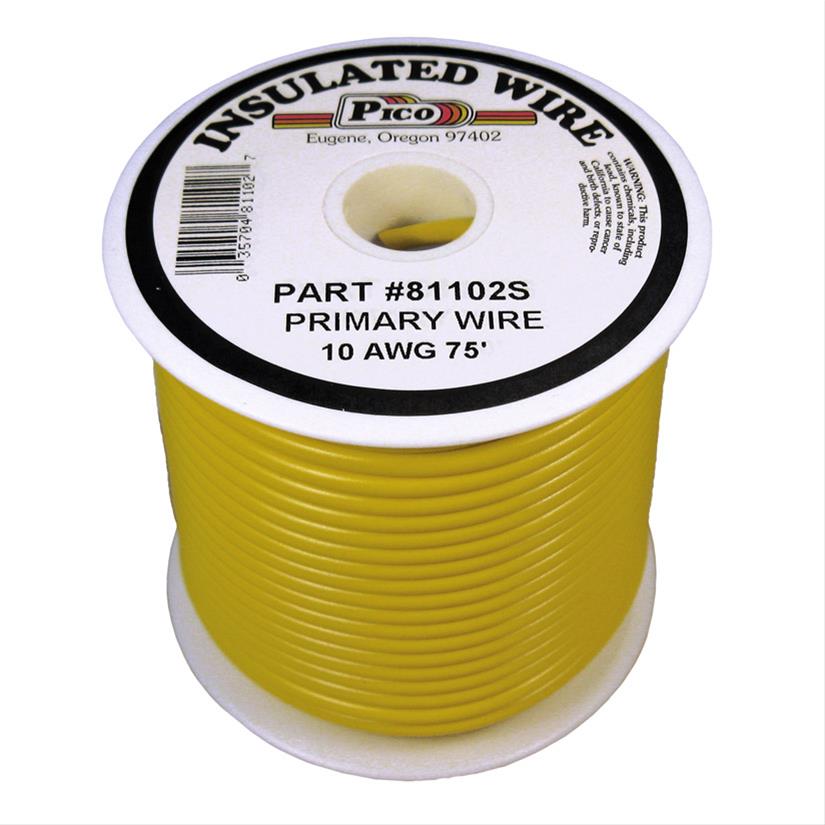 Hook-up Wire 24 AWG Yellow