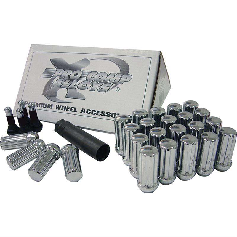 Pro Comp Wheels 21134B Pro Comp Wheel Lug Nuts | Summit Racing