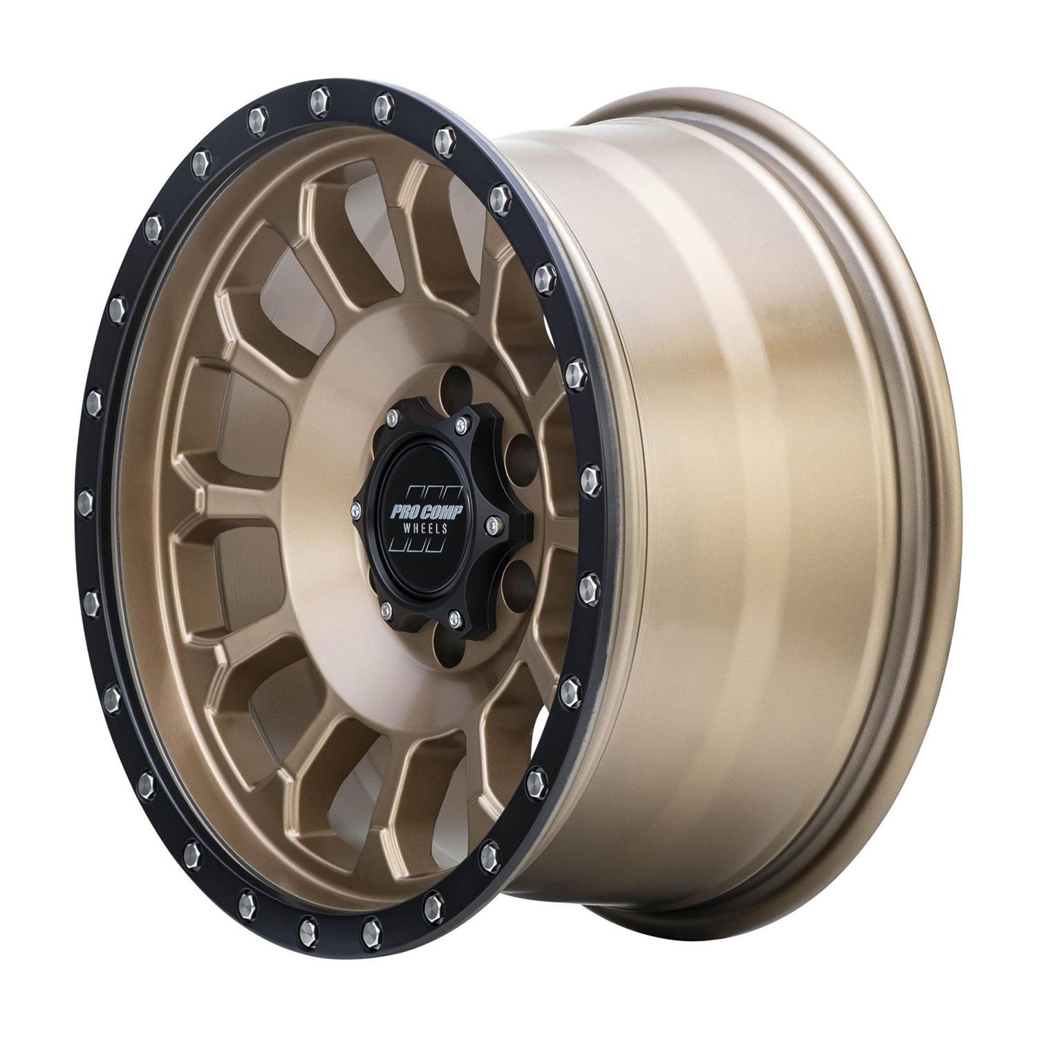 Pro Comp 34 Series Rockwell Matte Graphite Wheels with Black Simulated ...