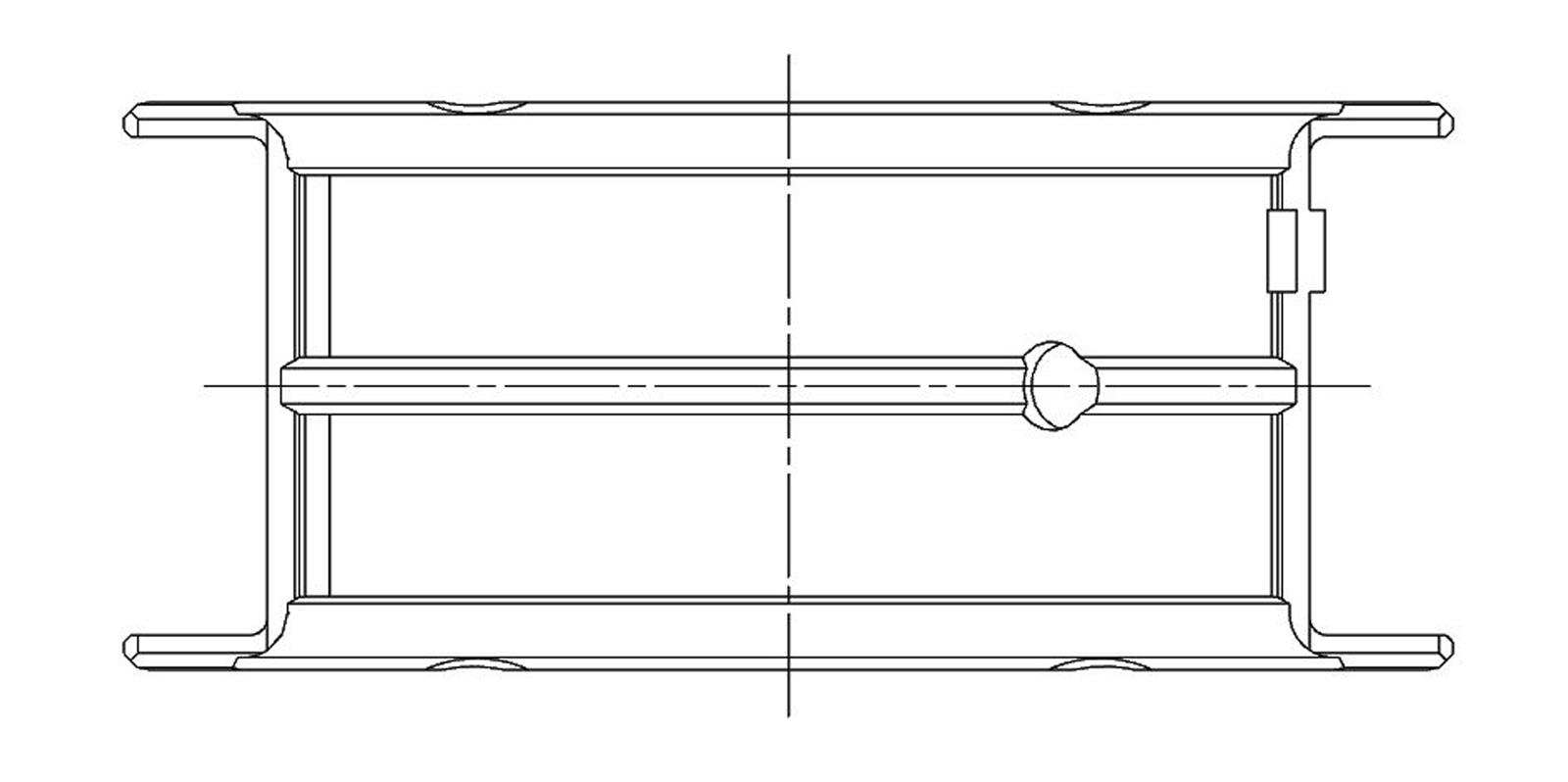 ACL 68-74 Nissan L16E/L18E 1595cc/1770cc STD Size High Perf Main Bearing Set w/.001 Oil Clearance thumbnail 5