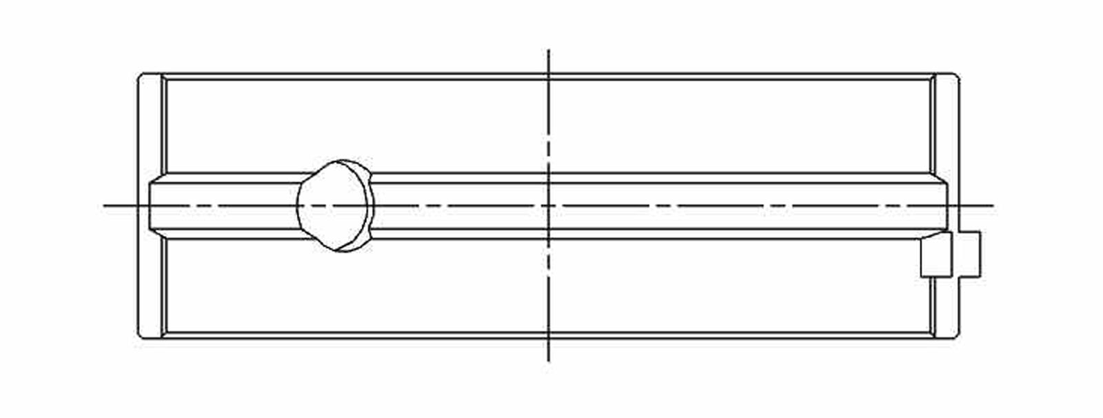 ACL Peugeot 4 1587cc (TU5) Race Series Standard Size Main Bearing Set thumbnail 3