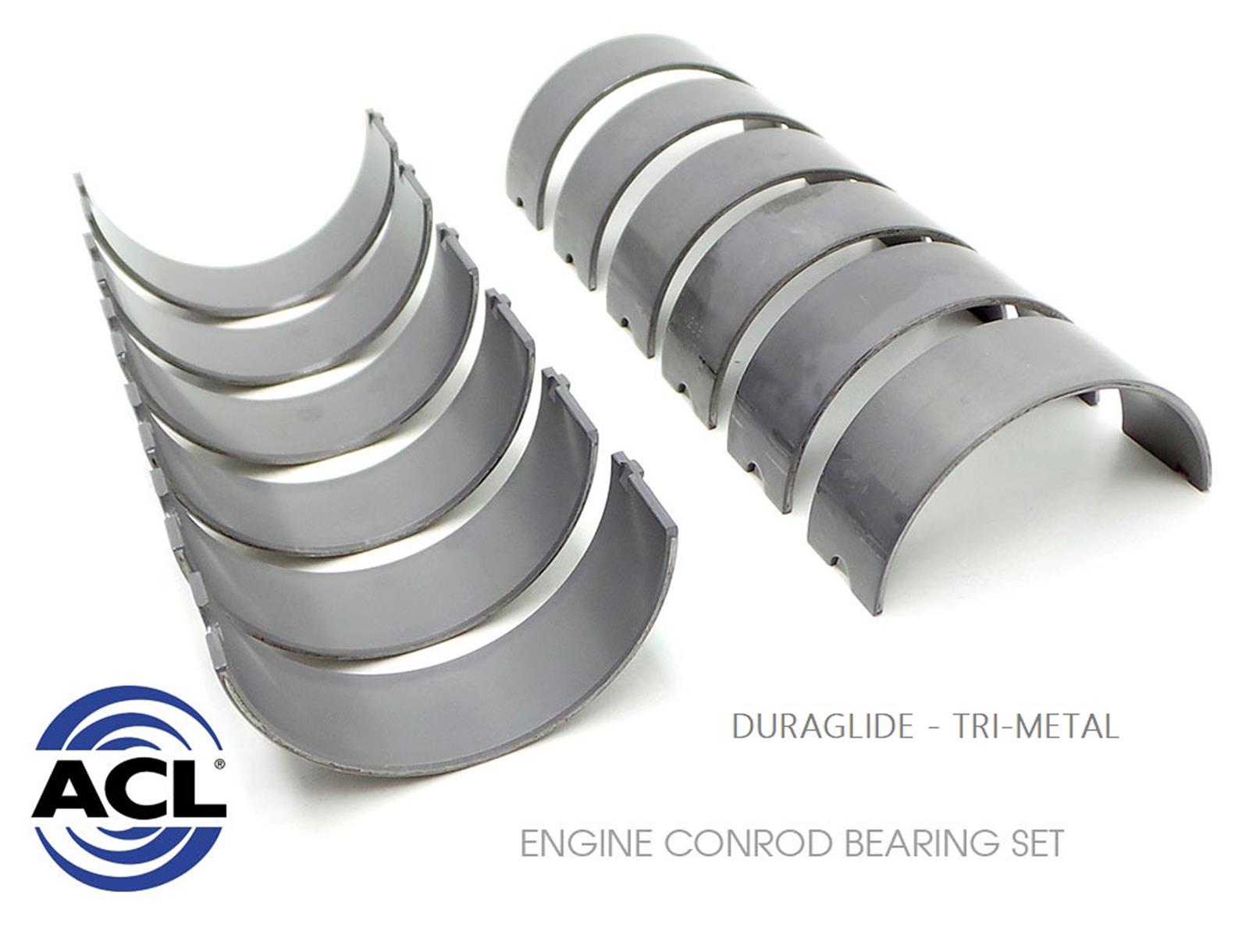 ACL1965-1968 Chevy V8 396/402/427/454 Standard Size Trimetal Rod Bearing Set thumbnail 3