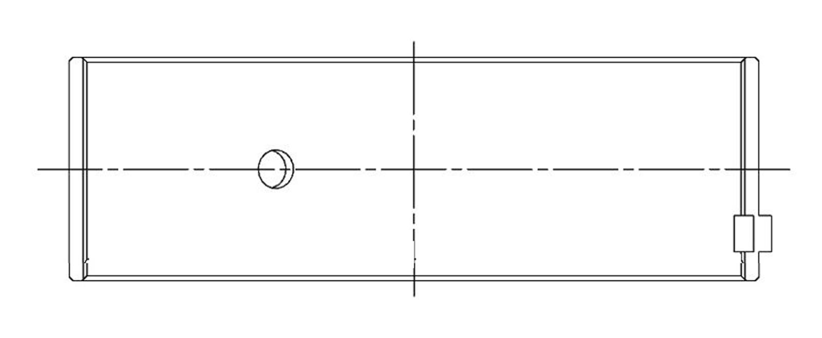 ACL 1962-1998 Ford Prod V8 255/289/302 .20mm Oversized Trimetal Rod Bearing Set thumbnail 4
