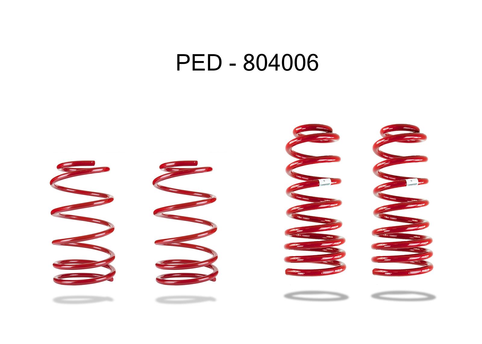 Pedders Suspension PED804006 Pedders SportsRyder Lowering Coil Springs