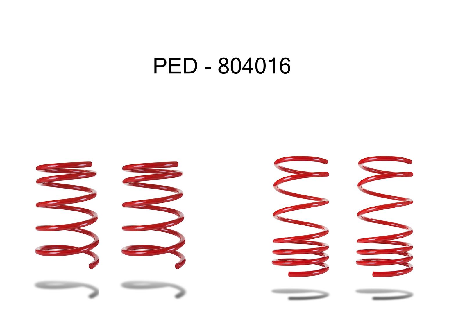 Pedders Suspension PED804013 Pedders SportsRyder Lowering Coil Springs