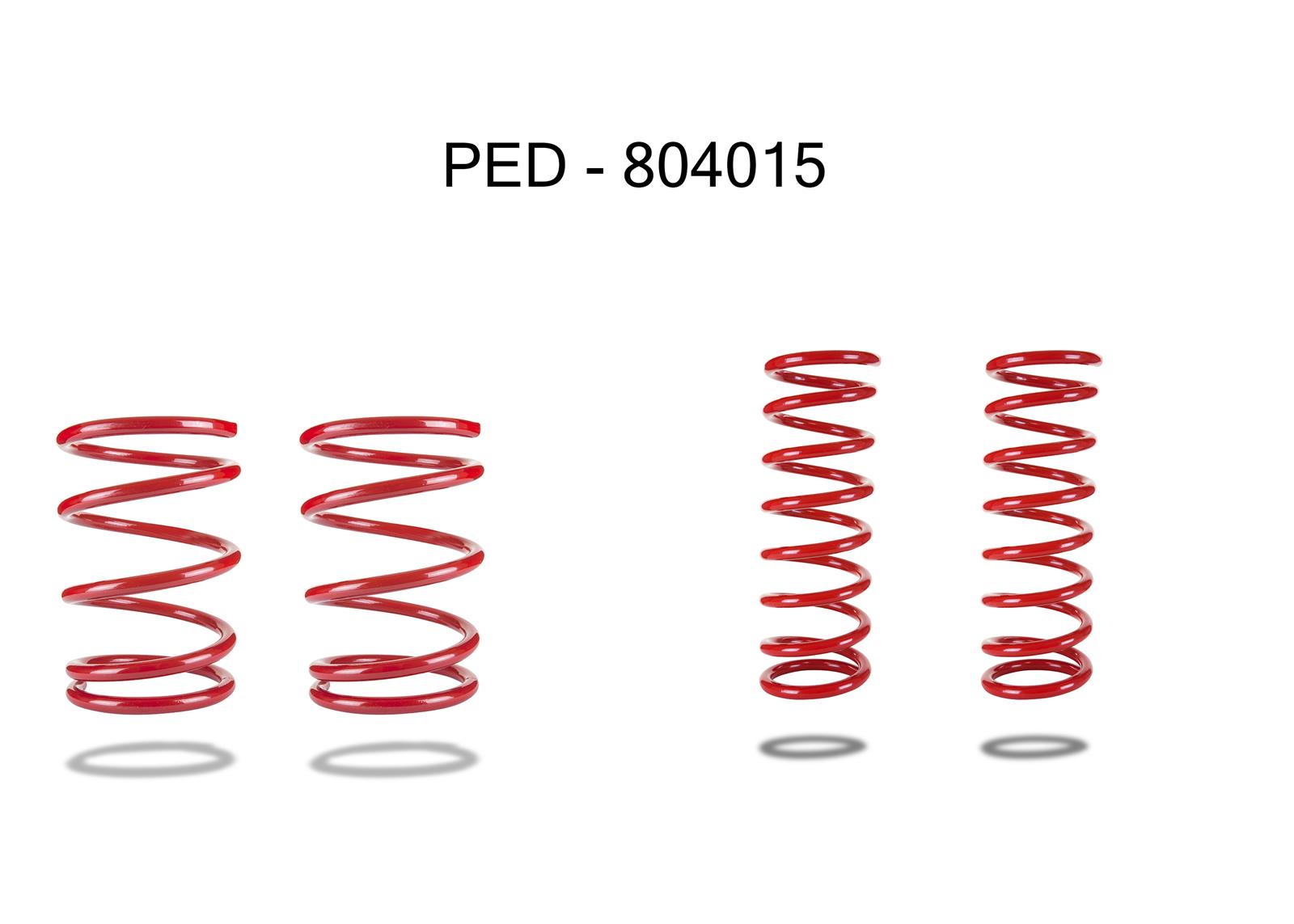 Pedders Suspension PED804015 Pedders SportsRyder Lowering Coil Springs