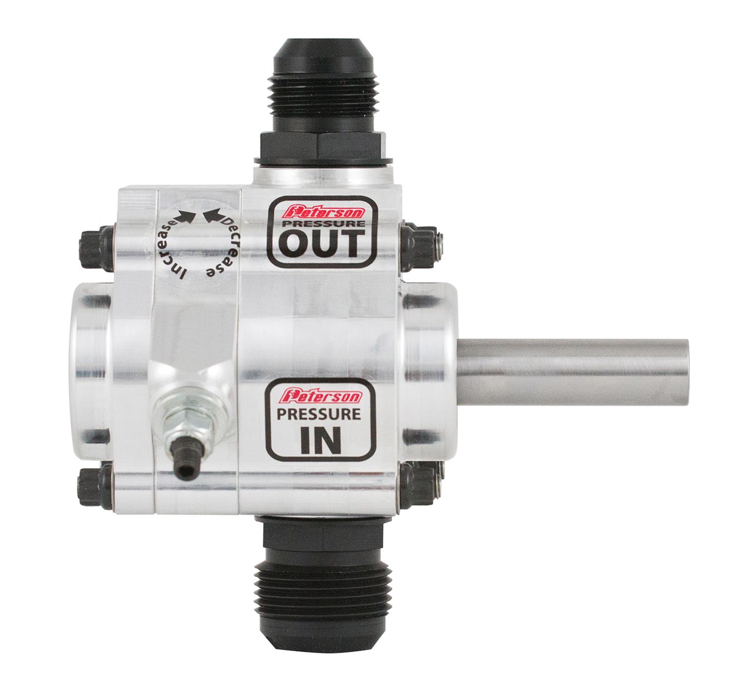 Peterson Fluid Systems R4 1-Stage Oil Pump - Right Side Mount - HV - Rear Drive w/ Vac