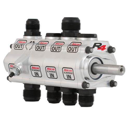 Peterson Fluid Systems R4 5-Stage Oil Pump - Left Side Mount - HV - Rear Drive Drag thumbnail 3