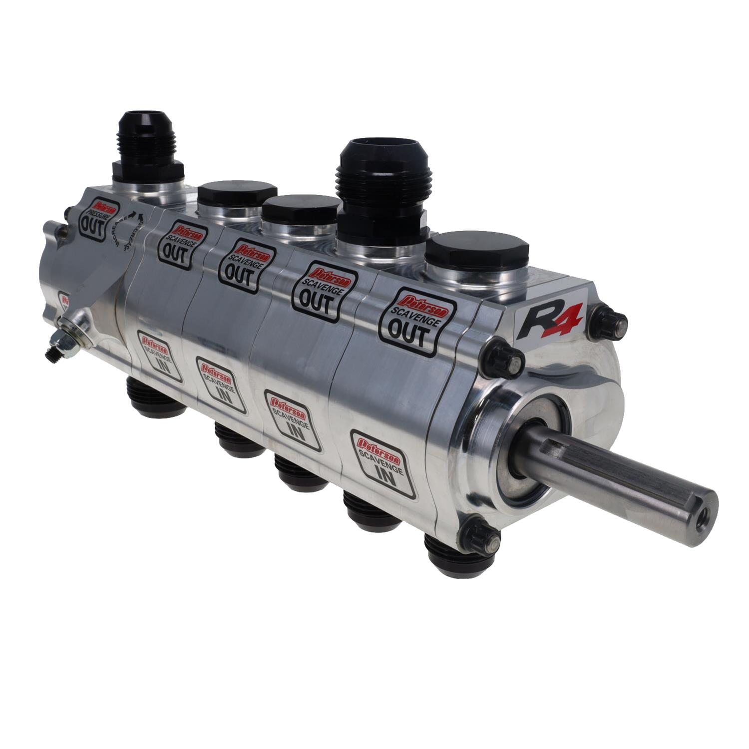 Peterson Fluid Systems Oil Pumps 04-5076-240 5 Stage Right side oil pump 1.4 psi, 1.4 scavenge