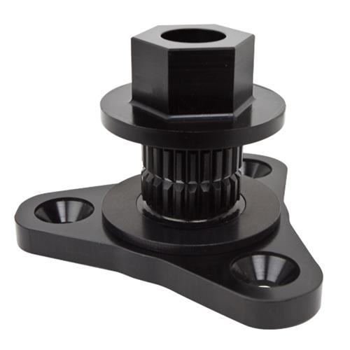 Peterson Fluid Systems Spline Drive Hub Drag Small Block Chevrolet ATI MSD