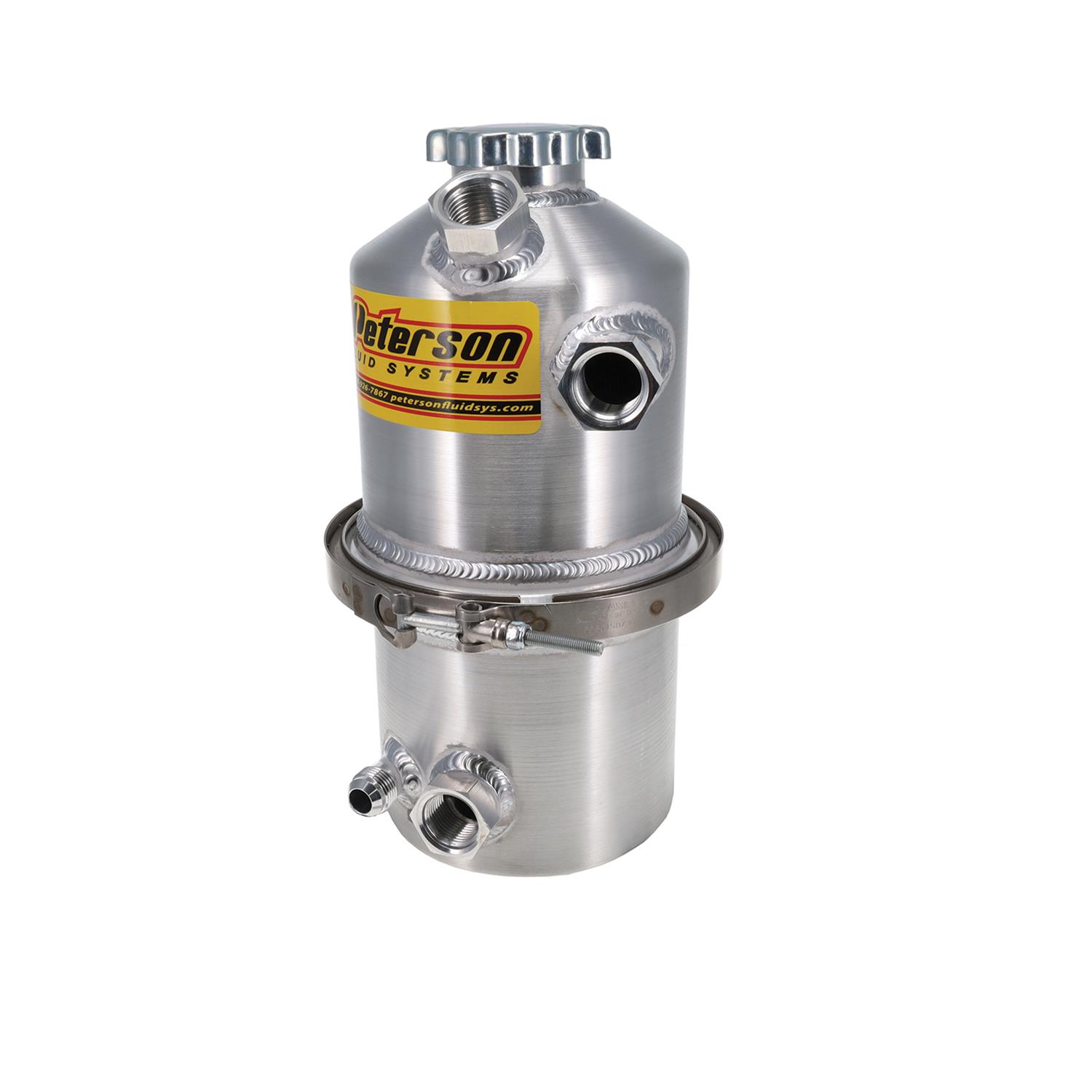 Peterson Fluid Systems Oil Tank 1.5 Gallon Single In Female