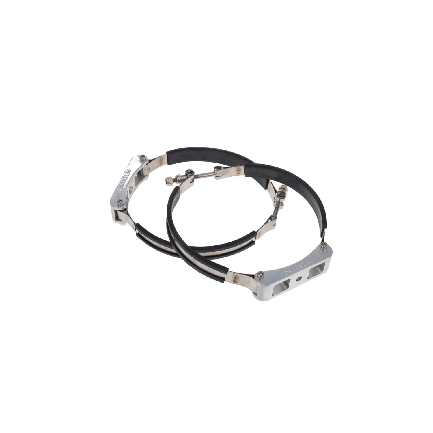 Peterson Fluid Systems Oil Tank Mounting Brackets 08-0152 TANK BRACKET,7" TANK,PR,R/M