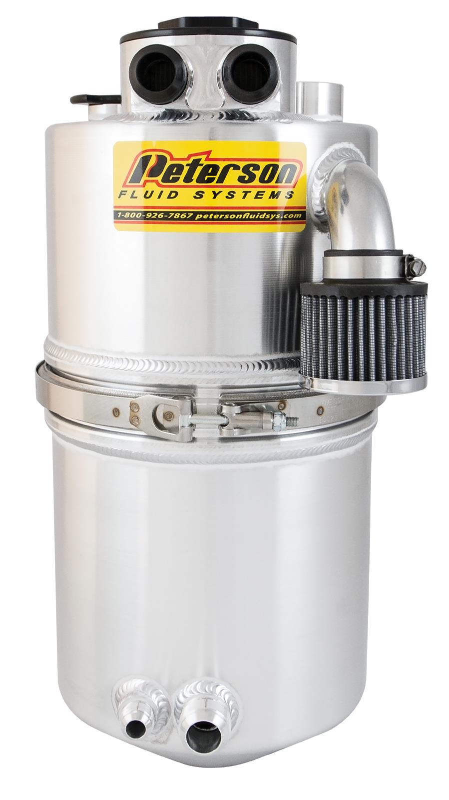 Peterson Fluid Systems Oil Tank 4.5 Gallon w/ Filter -20AN PU