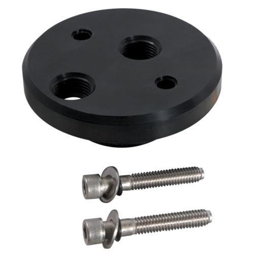 Peterson Fluid Systems Remote Filter Adapter For Chevrolet V8 w/ Spin-on Filter -10AN Ports