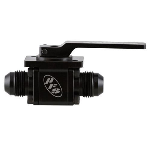 Peterson Fluid Systems Ball Valve Flange Mount -6AN /-6AN