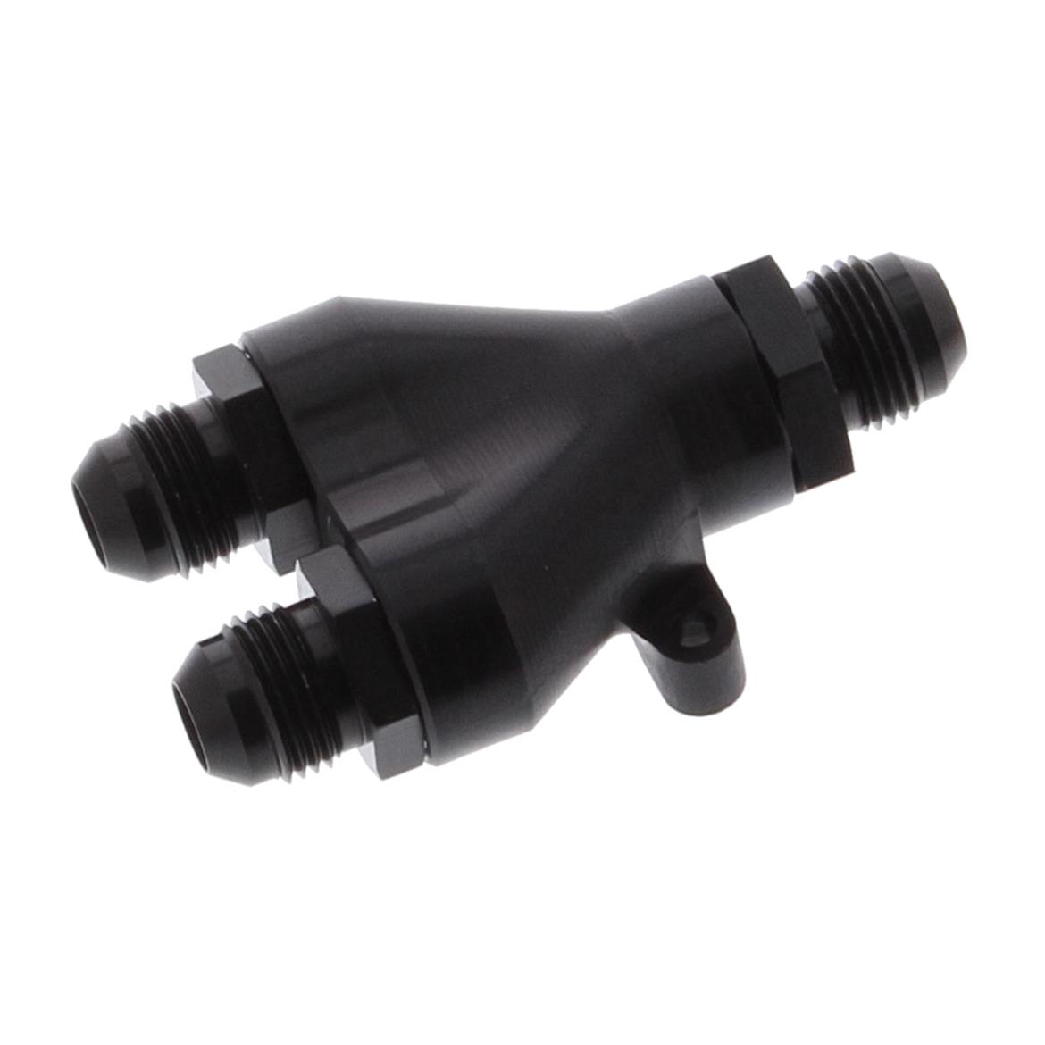 Peterson Fluid Systems Y-Manifold 8 AN x 8 AN x 8 AN