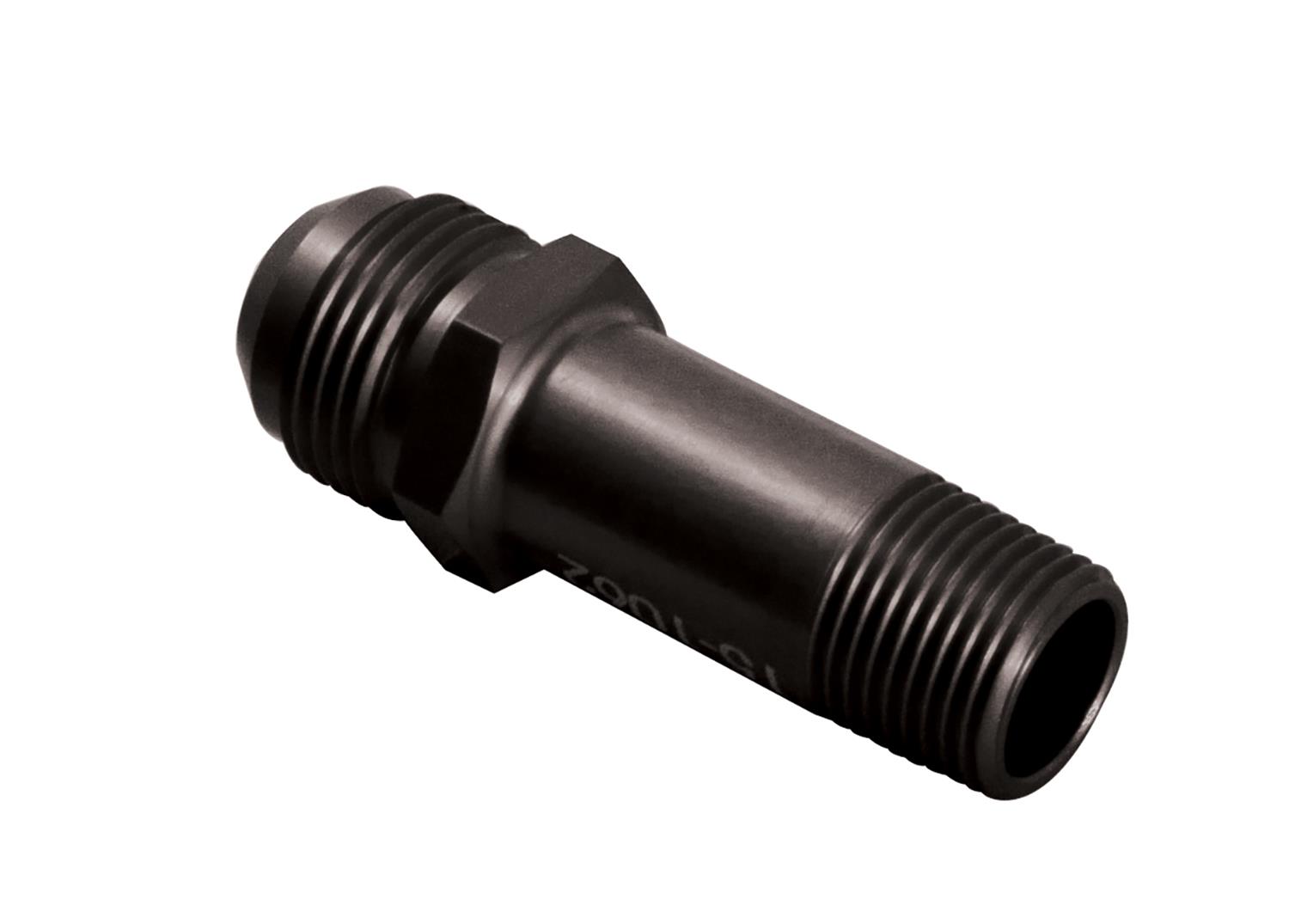 Peterson Fluid Systems Oil Inlet Fitting -10AN x 1/2 x 3 A