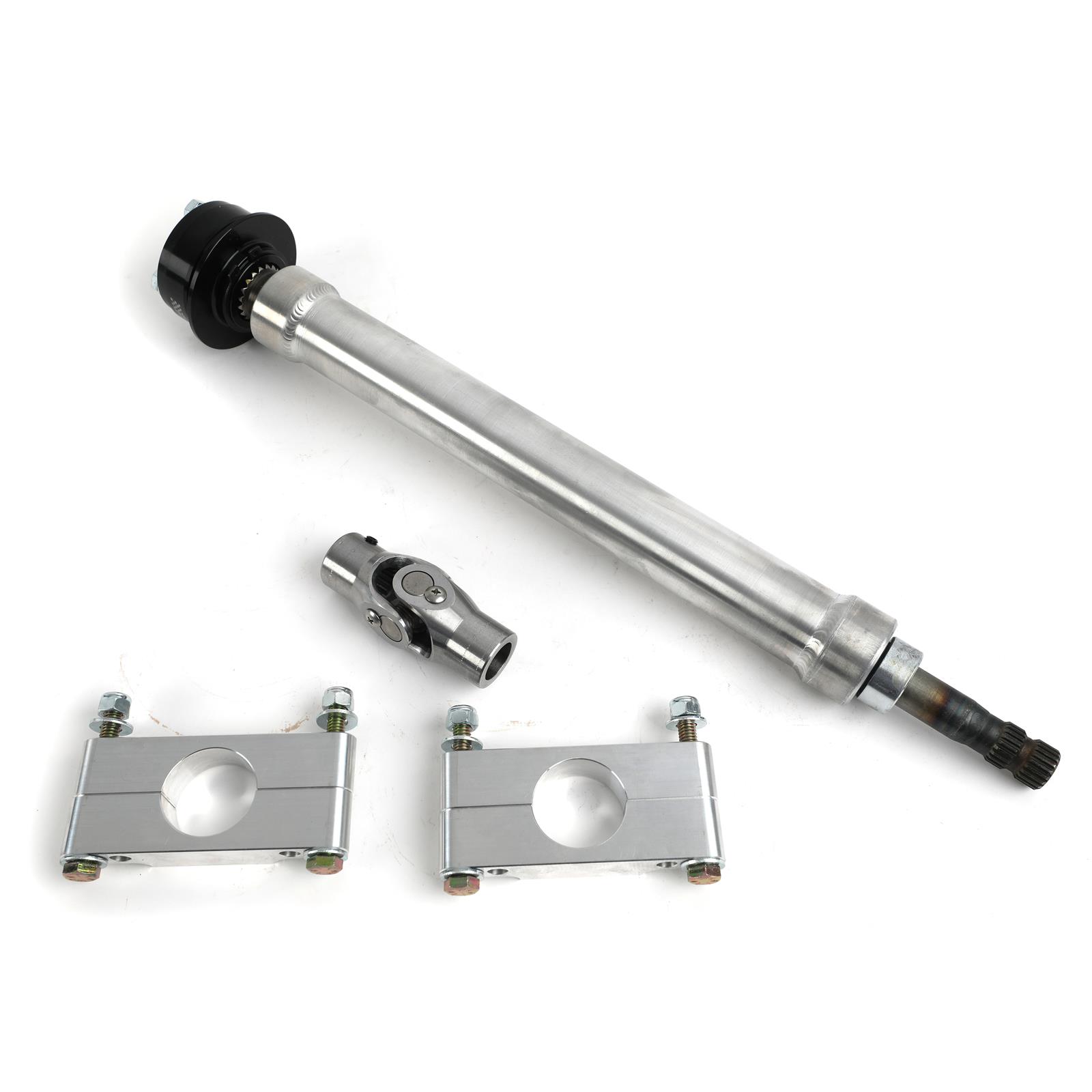 PSC XR Series Steering Column Kits COL29A2 Column, Aluminum, Polished, 1.5 in. Diameter, 29.5 in. Length, SP2 Quick Release, Kit