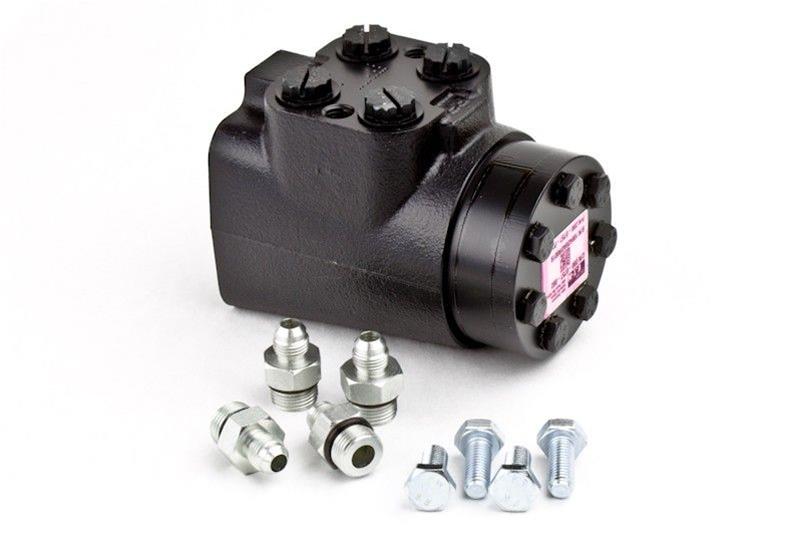 PSC Steering Orbital Valves FHV-CE185 Power Valve, Orbital, Aluminum, Black Anodized, 185cc/11.3 cu. in. Displacement Load Reaction, Each
