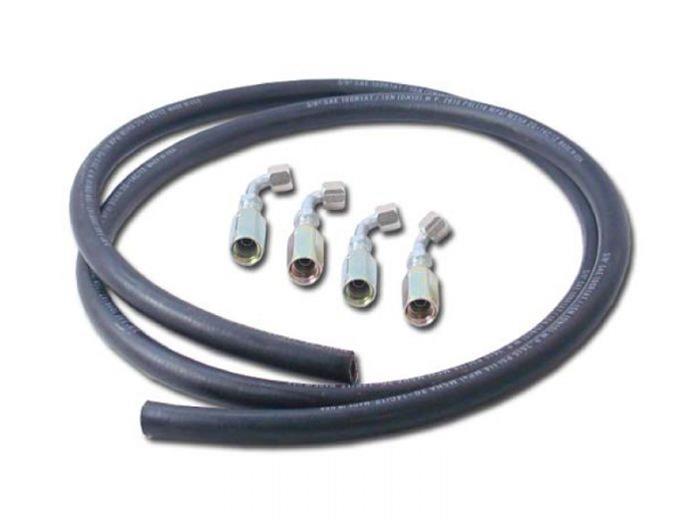 PSC Power Steering Line Conversion Hose Kits HK2023 Hose, High-pressure, Nitrile Rubber, Black, 96.00 in. of Hose, Kit