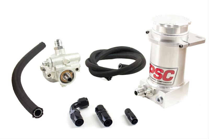 PSC Pro Touring Power Steering Pumps PK1150X Pump, Touring, GM Type 2, -6 AN Male Threads Inlet, -10 AN Male Threads Outlet, Each