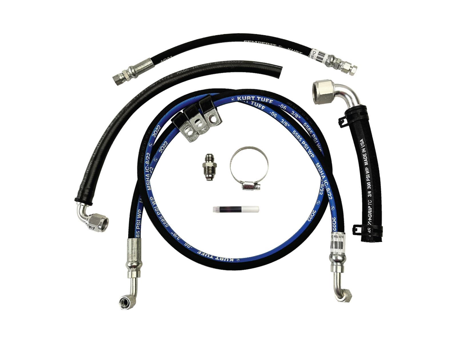 PSC Power Steering Pump Kits for 2018-2021 WRANGLER - PK20JP1 Kit, Pump, Cooler Kit, Reservoir, Jeep, 2.0L ,Kit