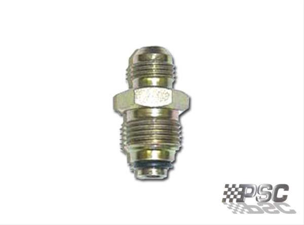 PSC AN to Metric Adapter Fittings SF01 Fitting, Adapter, Threads, Straight, Steel, Zinc, -6 AN, M18 x 1.5 O-ring, Each thumbnail 2