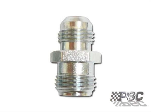 PSC AN to Inverted Flare Fittings SF06 Fitting, Adapter, Flare, Straight, Steel, Zinc, -6 AN, M16 x 1.5 Flare, Each thumbnail 2