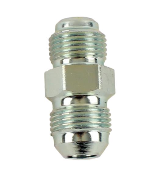 PSC AN to Inverted Flare Fittings SF10 Fitting, Adapter, Flare, Straight, Steel, Zinc, -8 AN, M18 x 1.5 O-ring, Each