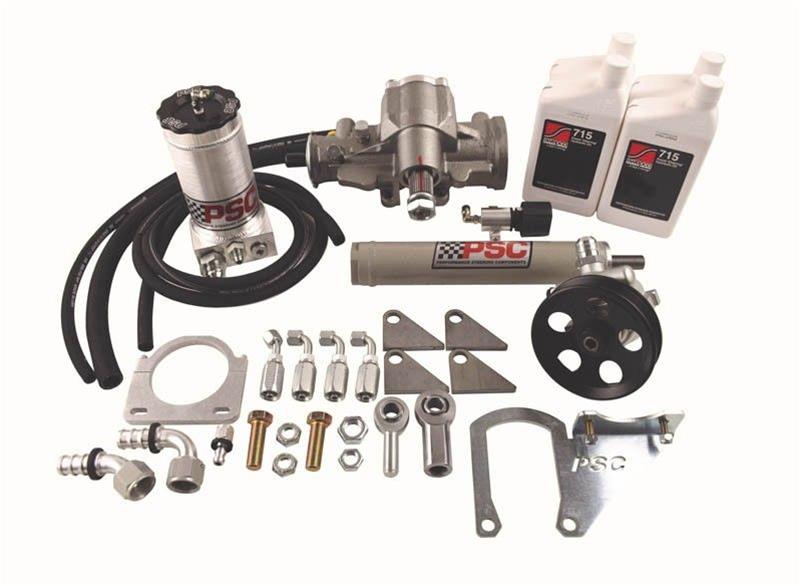 PSC Cylinder Assist Axle Kits for 1997-2002 WRANGLER - SK241 Steering Kit, 1995-02 Jeep YJ/XJ/TJ with Aftermarket D60 (32-38 Inch Tire Size)