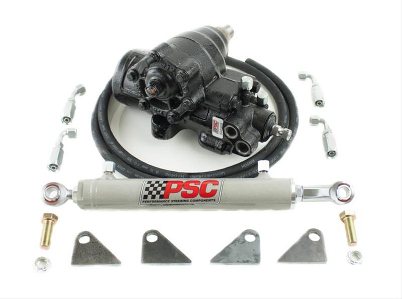 PSC Hydraulic Assist Steering Systems for 2003-2008 RAM 2500, 3500 - SK853 Box, Steering, Cast Iron, Black, Cylinder, Dodge, Kit thumbnail 2