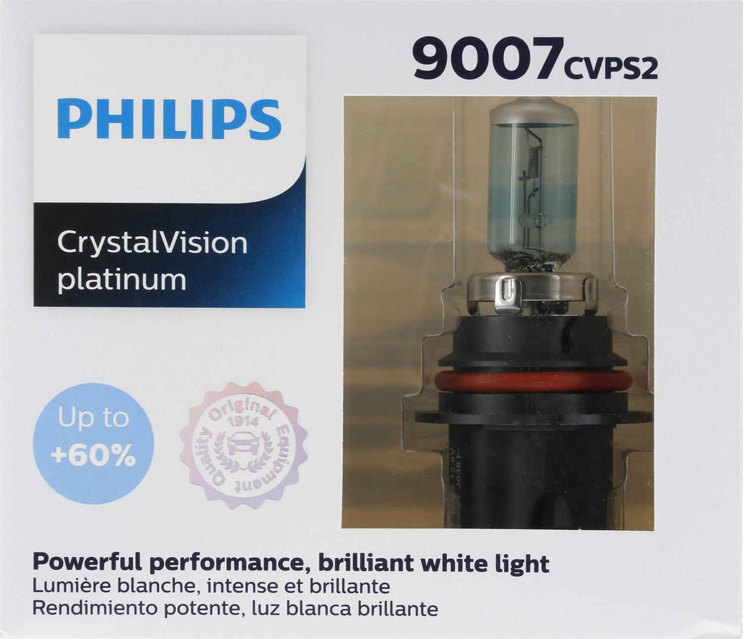 Philips Auto Lighting 9007CVPS2 Philips CrystalVision Ultra Bulbs